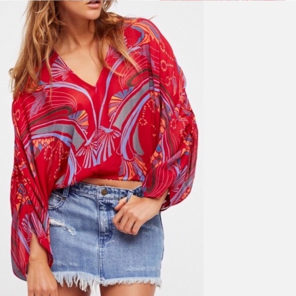 [Free People] Beneath The Sea Top